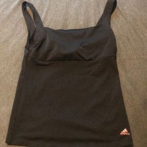 Black Adidas Athletic Tank Size M
